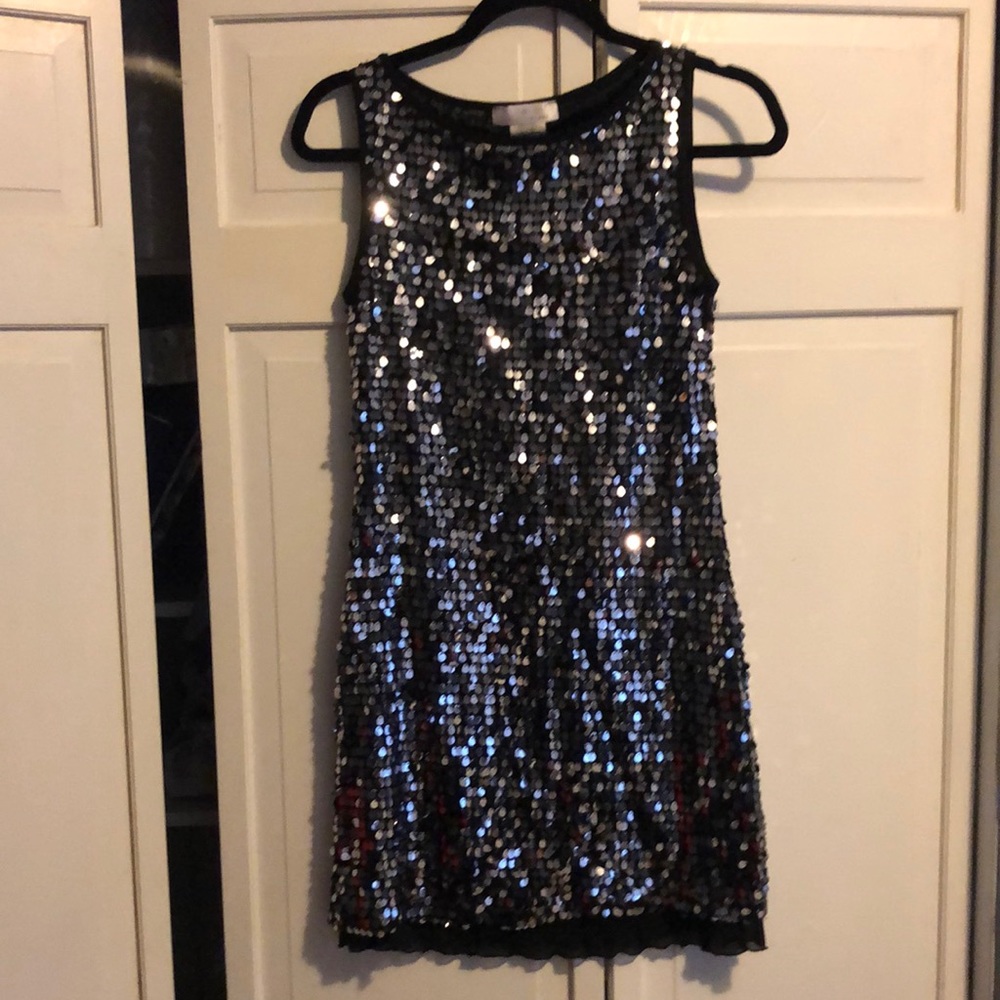 Sequin mini dress